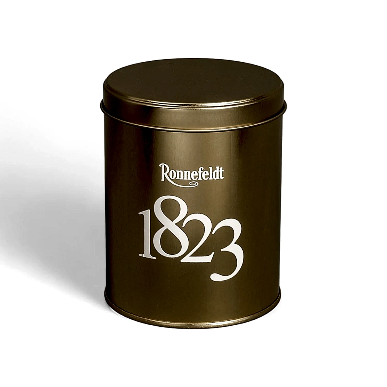 Gold Metal Çay Kutusu